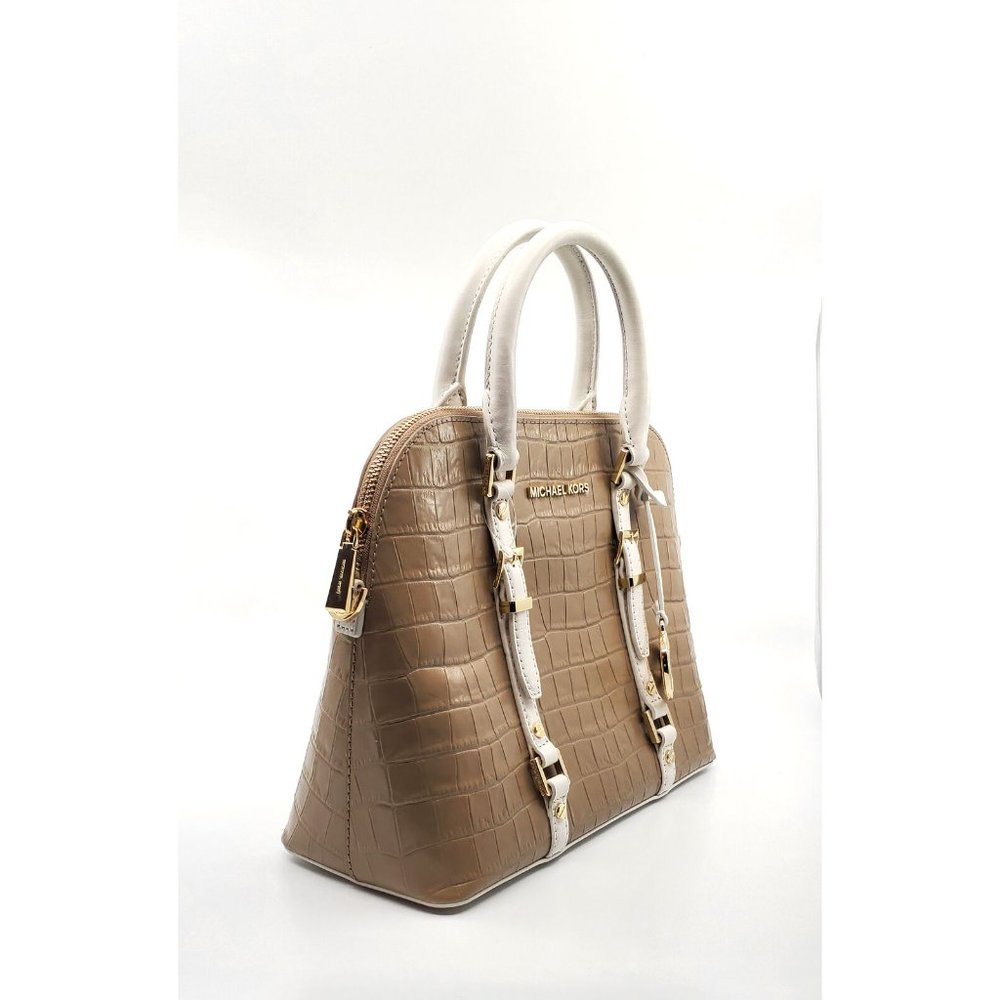 NWOT Michael Kors Bedford Legacy Medium Dome Leather Satchel $328.00 - Picture 2 of 8